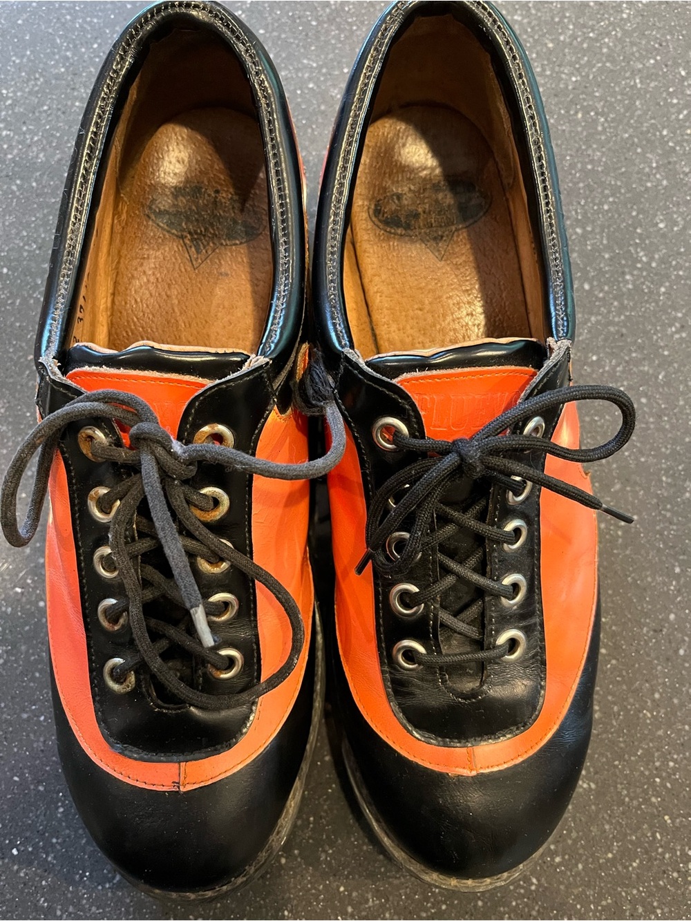 Vintage John Fluevog Angels flames Oxford Derby rockabilly grease goth punk Sz13 - Picture 3 of 9